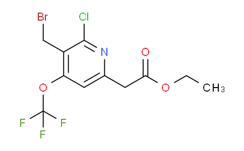 AM20712 | 1804322-06-2 | Ethyl 3-(bromomethyl)-2-chloro-4-(trifluoromethoxy)pyridine-6-acetate