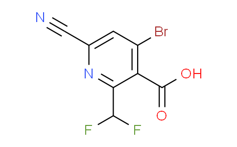 AM207129 | 1805431-40-6 | 4-Bromo-6-cyano-2-(difluoromethyl)pyridine-3-carboxylic acid