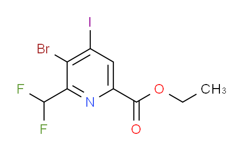 AM207131 | 1805169-00-9 | Ethyl 3-bromo-2-(difluoromethyl)-4-iodopyridine-6-carboxylate