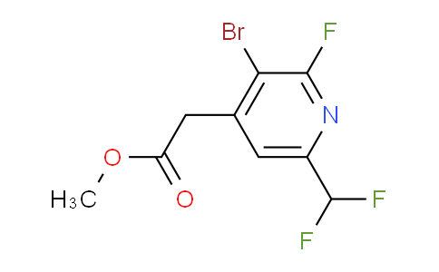 AM207138 | 1805166-70-4 | Methyl 3-bromo-6-(difluoromethyl)-2-fluoropyridine-4-acetate