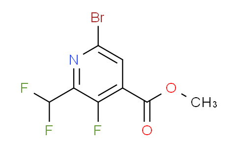 AM207146 | 1805399-49-8 | Methyl 6-bromo-2-(difluoromethyl)-3-fluoropyridine-4-carboxylate