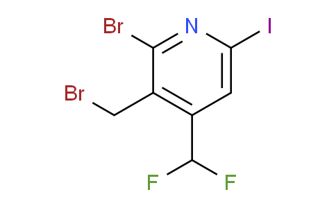 AM207152 | 1804669-54-2 | 2-Bromo-3-(bromomethyl)-4-(difluoromethyl)-6-iodopyridine