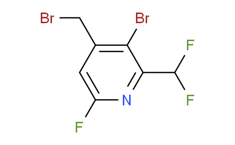 AM207159 | 1806994-92-2 | 3-Bromo-4-(bromomethyl)-2-(difluoromethyl)-6-fluoropyridine