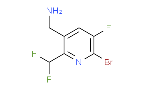 AM207160 | 1805233-34-4 | 3-(Aminomethyl)-6-bromo-2-(difluoromethyl)-5-fluoropyridine