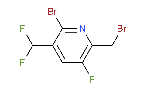 AM207162 | 1805366-23-7 | 2-Bromo-6-(bromomethyl)-3-(difluoromethyl)-5-fluoropyridine