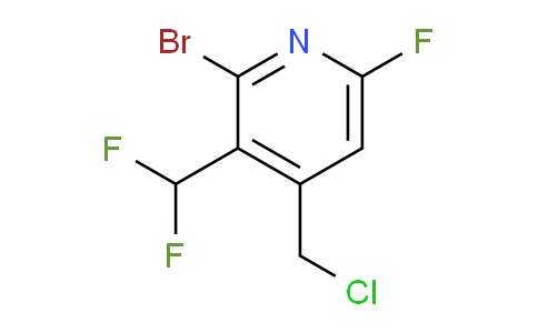AM207163 | 1805366-73-7 | 2-Bromo-4-(chloromethyl)-3-(difluoromethyl)-6-fluoropyridine