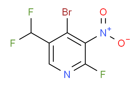 AM207170 | 1806993-34-9 | 4-Bromo-5-(difluoromethyl)-2-fluoro-3-nitropyridine
