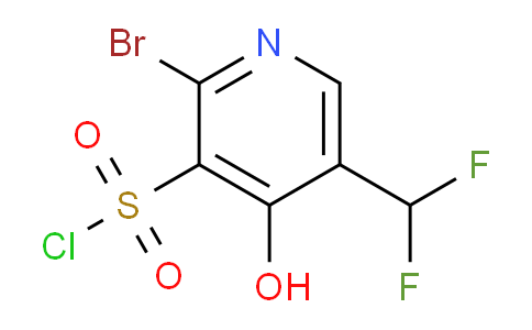 AM207171 | 1807003-77-5 | 2-Bromo-5-(difluoromethyl)-4-hydroxypyridine-3-sulfonyl chloride