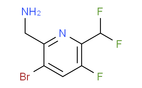 AM207172 | 1805365-80-3 | 2-(Aminomethyl)-3-bromo-6-(difluoromethyl)-5-fluoropyridine