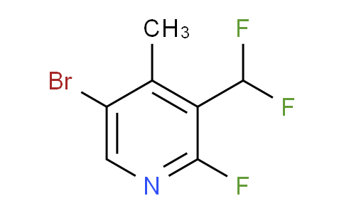 AM207173 | 1806063-92-2 | 5-Bromo-3-(difluoromethyl)-2-fluoro-4-methylpyridine