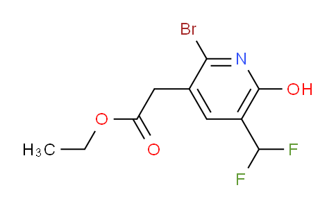 AM207176 | 1805413-08-4 | Ethyl 2-bromo-5-(difluoromethyl)-6-hydroxypyridine-3-acetate