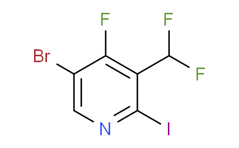 AM207184 | 1805332-54-0 | 5-Bromo-3-(difluoromethyl)-4-fluoro-2-iodopyridine