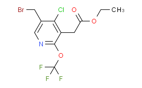 AM20719 | 1804558-60-8 | Ethyl 5-(bromomethyl)-4-chloro-2-(trifluoromethoxy)pyridine-3-acetate