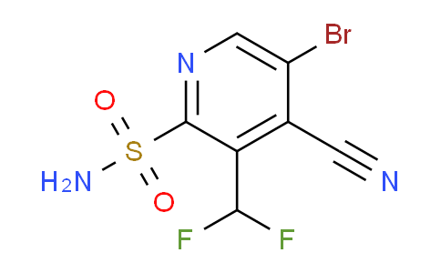 AM207192 | 1804912-23-9 | 5-Bromo-4-cyano-3-(difluoromethyl)pyridine-2-sulfonamide