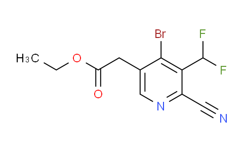 AM207193 | 1806050-50-9 | Ethyl 4-bromo-2-cyano-3-(difluoromethyl)pyridine-5-acetate