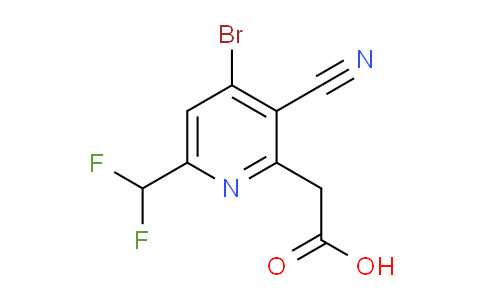 AM207195 | 1804632-73-2 | 4-Bromo-3-cyano-6-(difluoromethyl)pyridine-2-acetic acid