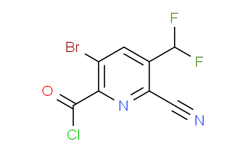 AM207197 | 1805344-67-5 | 5-Bromo-2-cyano-3-(difluoromethyl)pyridine-6-carbonyl chloride