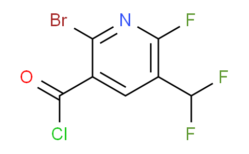 AM207207 | 1805243-63-3 | 2-Bromo-5-(difluoromethyl)-6-fluoropyridine-3-carbonyl chloride