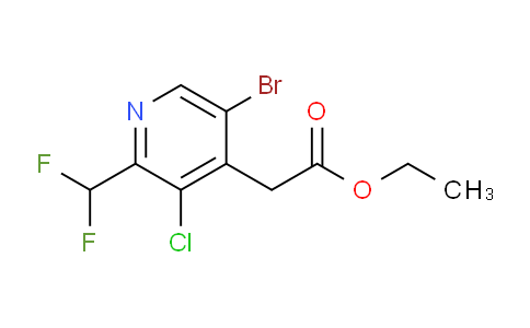 AM207208 | 1805341-75-6 | Ethyl 5-bromo-3-chloro-2-(difluoromethyl)pyridine-4-acetate