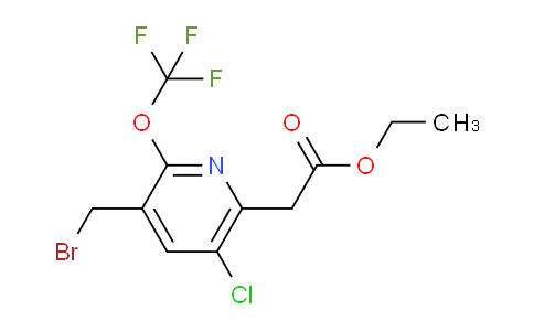 AM20721 | 1804704-19-5 | Ethyl 3-(bromomethyl)-5-chloro-2-(trifluoromethoxy)pyridine-6-acetate