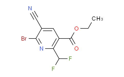 AM207214 | 1805431-79-1 | Ethyl 2-bromo-3-cyano-6-(difluoromethyl)pyridine-5-carboxylate