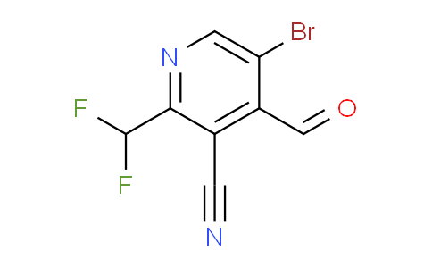 AM207216 | 1805430-77-6 | 5-Bromo-3-cyano-2-(difluoromethyl)pyridine-4-carboxaldehyde