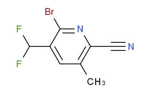AM207227 | 1804460-93-2 | 2-Bromo-6-cyano-3-(difluoromethyl)-5-methylpyridine