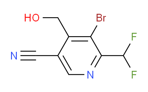 AM207228 | 1806998-25-3 | 3-Bromo-5-cyano-2-(difluoromethyl)pyridine-4-methanol
