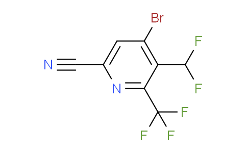 AM207232 | 1805346-64-8 | 4-Bromo-6-cyano-3-(difluoromethyl)-2-(trifluoromethyl)pyridine