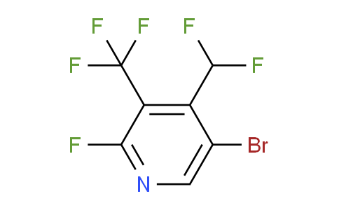 AM207237 | 1804847-45-7 | 5-Bromo-4-(difluoromethyl)-2-fluoro-3-(trifluoromethyl)pyridine