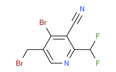 AM207241 | 1806050-95-2 | 4-Bromo-5-(bromomethyl)-3-cyano-2-(difluoromethyl)pyridine
