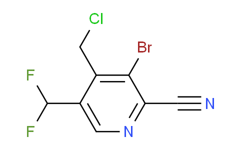 AM207245 | 1806914-16-8 | 3-Bromo-4-(chloromethyl)-2-cyano-5-(difluoromethyl)pyridine