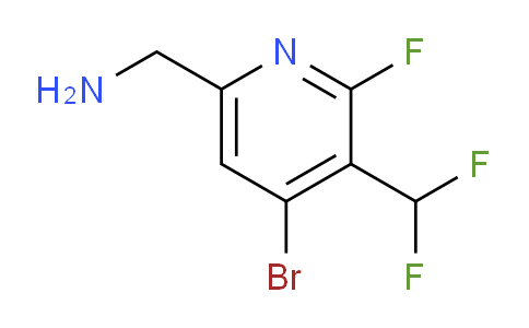 AM207248 | 1806993-54-3 | 6-(Aminomethyl)-4-bromo-3-(difluoromethyl)-2-fluoropyridine