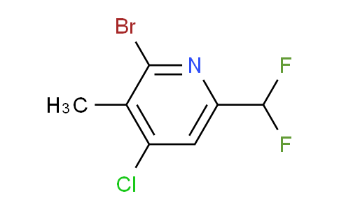AM207261 | 1804686-55-2 | 2-Bromo-4-chloro-6-(difluoromethyl)-3-methylpyridine