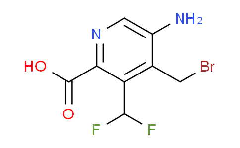 AM207270 | 1803690-27-8 | 5-Amino-4-(bromomethyl)-3-(difluoromethyl)pyridine-2-carboxylic acid