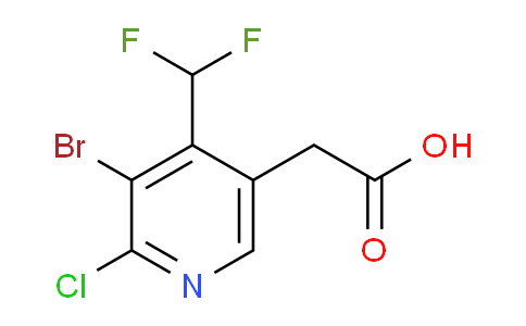 AM207274 | 1805171-77-0 | 3-Bromo-2-chloro-4-(difluoromethyl)pyridine-5-acetic acid