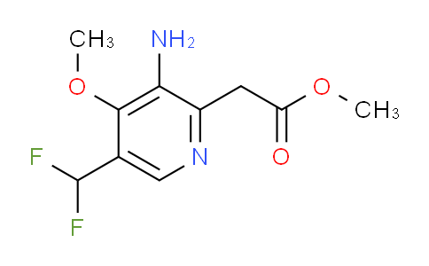 AM207282 | 1806799-57-4 | Methyl 3-amino-5-(difluoromethyl)-4-methoxypyridine-2-acetate