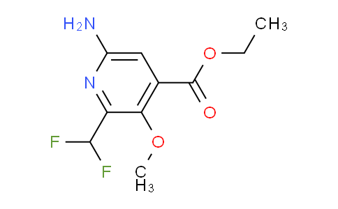 AM207283 | 1805142-44-2 | Ethyl 6-amino-2-(difluoromethyl)-3-methoxypyridine-4-carboxylate