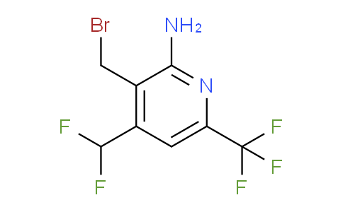 AM207284 | 1806002-66-3 | 2-Amino-3-(bromomethyl)-4-(difluoromethyl)-6-(trifluoromethyl)pyridine