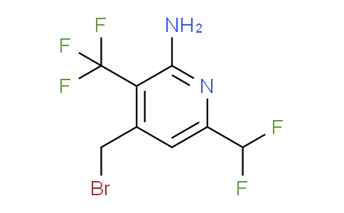 AM207286 | 1805337-69-2 | 2-Amino-4-(bromomethyl)-6-(difluoromethyl)-3-(trifluoromethyl)pyridine