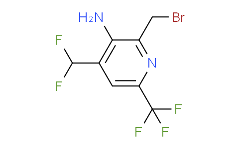 AM207288 | 1805156-54-0 | 3-Amino-2-(bromomethyl)-4-(difluoromethyl)-6-(trifluoromethyl)pyridine