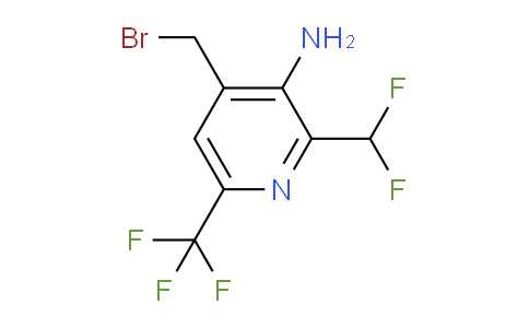 AM207289 | 1806888-51-6 | 3-Amino-4-(bromomethyl)-2-(difluoromethyl)-6-(trifluoromethyl)pyridine