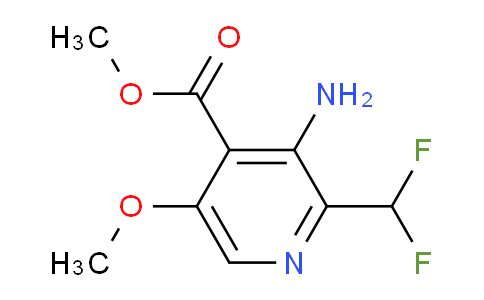 AM207296 | 1806918-54-6 | Methyl 3-amino-2-(difluoromethyl)-5-methoxypyridine-4-carboxylate