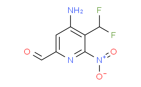 AM207308 | 1806795-05-0 | 4-Amino-3-(difluoromethyl)-2-nitropyridine-6-carboxaldehyde