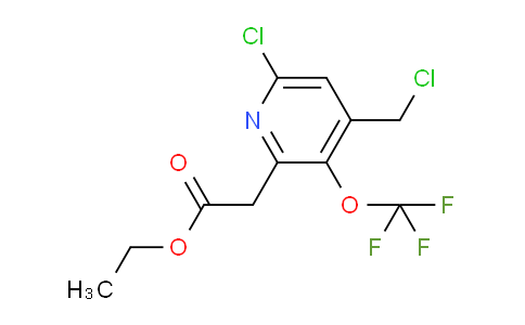 AM20731 | 1804003-01-7 | Ethyl 6-chloro-4-(chloromethyl)-3-(trifluoromethoxy)pyridine-2-acetate