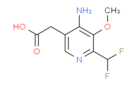 AM207312 | 1805223-93-1 | 4-Amino-2-(difluoromethyl)-3-methoxypyridine-5-acetic acid