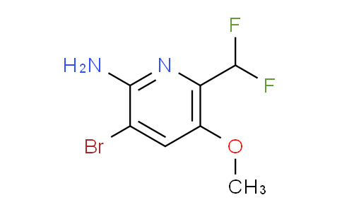 AM207317 | 1806824-40-7 | 2-Amino-3-bromo-6-(difluoromethyl)-5-methoxypyridine
