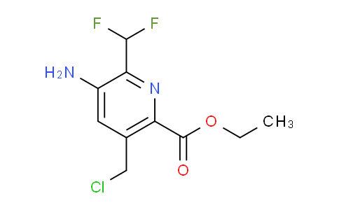AM207327 | 1804723-15-6 | Ethyl 3-amino-5-(chloromethyl)-2-(difluoromethyl)pyridine-6-carboxylate