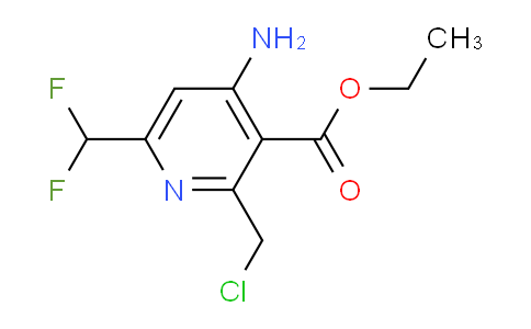 AM207331 | 1806819-80-6 | Ethyl 4-amino-2-(chloromethyl)-6-(difluoromethyl)pyridine-3-carboxylate