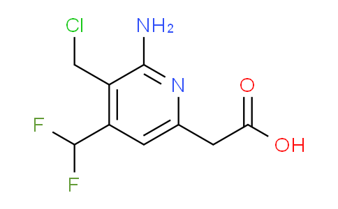 AM207332 | 1805014-28-1 | 2-Amino-3-(chloromethyl)-4-(difluoromethyl)pyridine-6-acetic acid